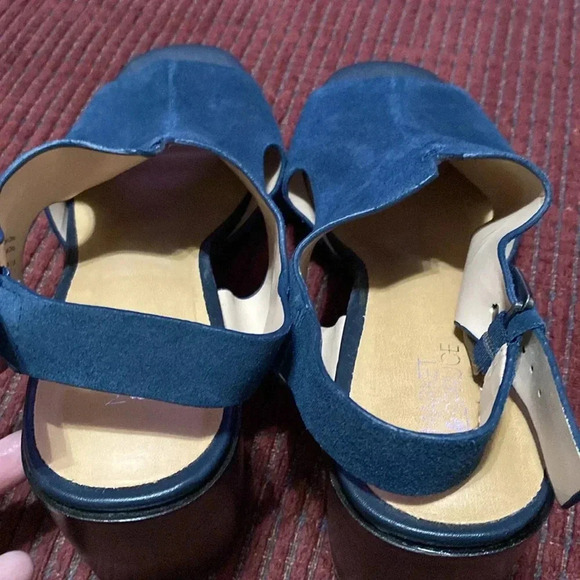 ***NWOT*** MARKET & SPRUCE GABRIEL SUEDE SLINGBACK HEELS SIZE 9 - Picture 8 of 13